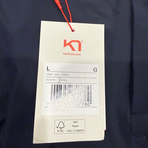 Kari Traa Blue Emma Ski Pant - Picture 2 of 2